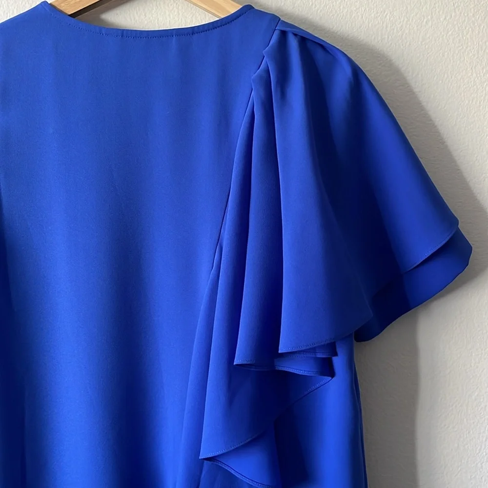 Crosby by Mollie Burch Jeni‎ Shift Dress in Bel Air Blue size small